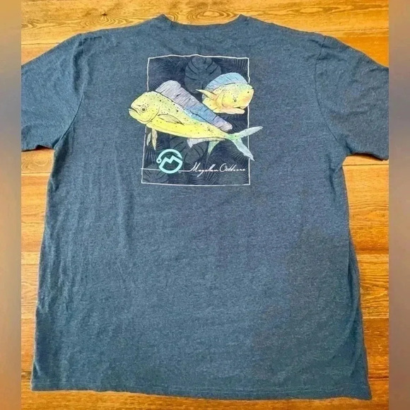 Magellan Outdoors | Deep Sea Fishing T-Shirt | Mahi | XXL - Picture 1 of 3